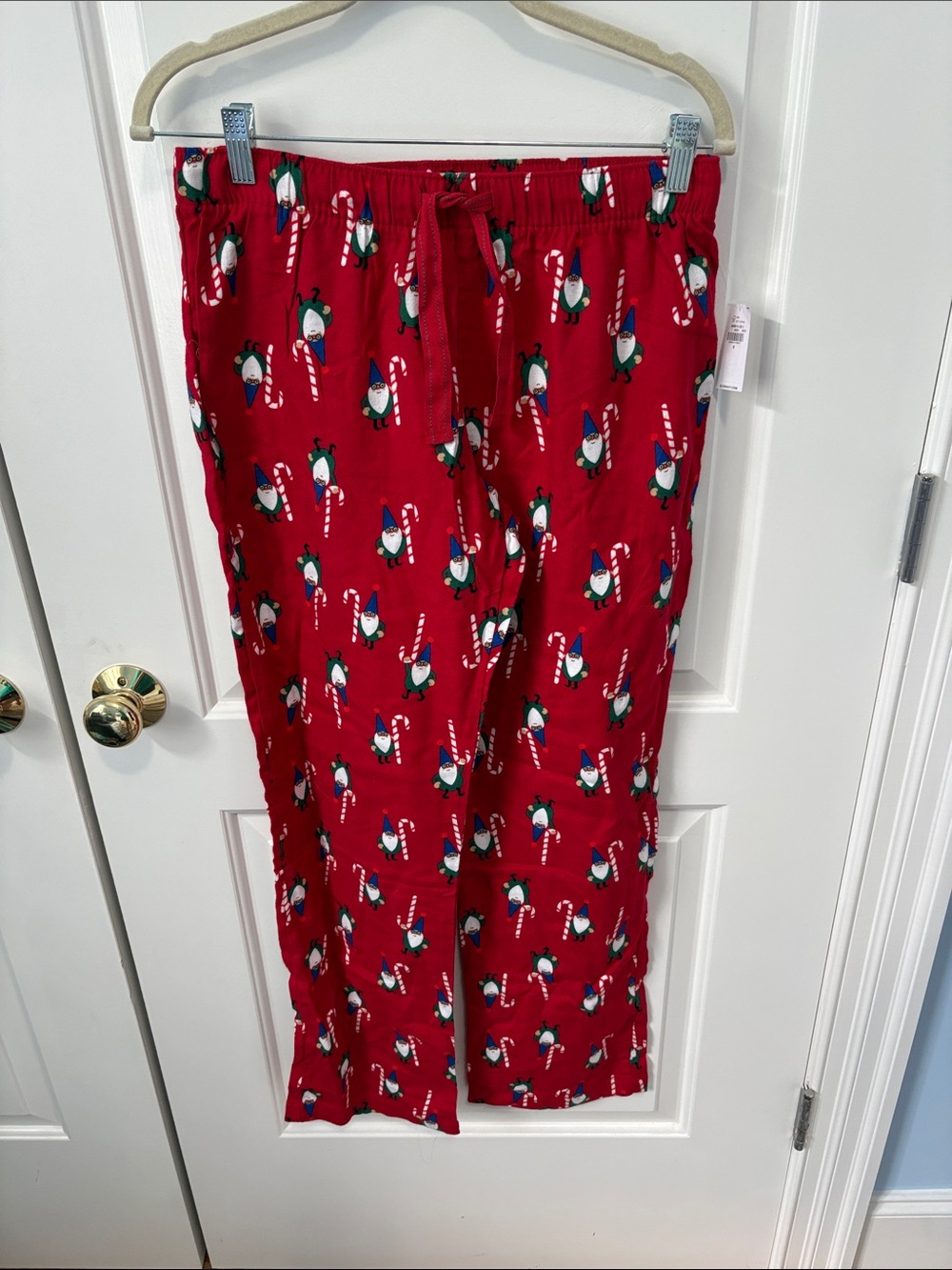 Old Navy Red Penguin & Candy Cane Pajama Pants